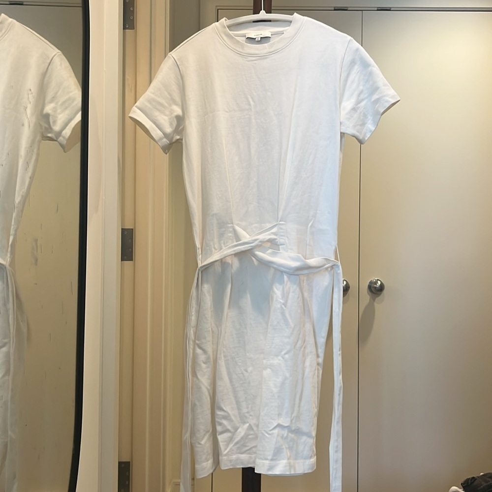Vince T-shirt dress with waist strap